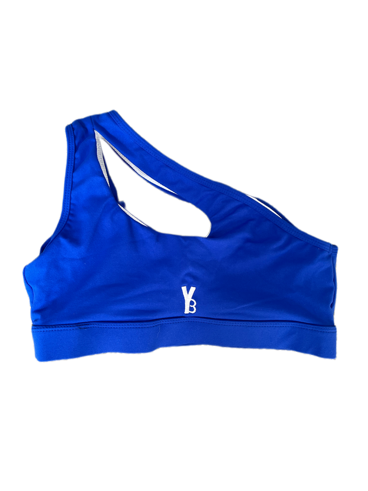 Royal blue one shoulder sportsbra